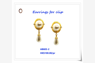 001 earrings clip