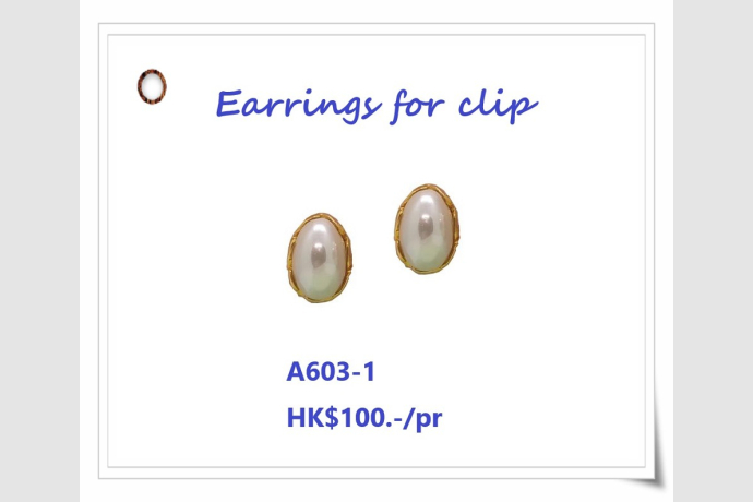 002 earrings clip